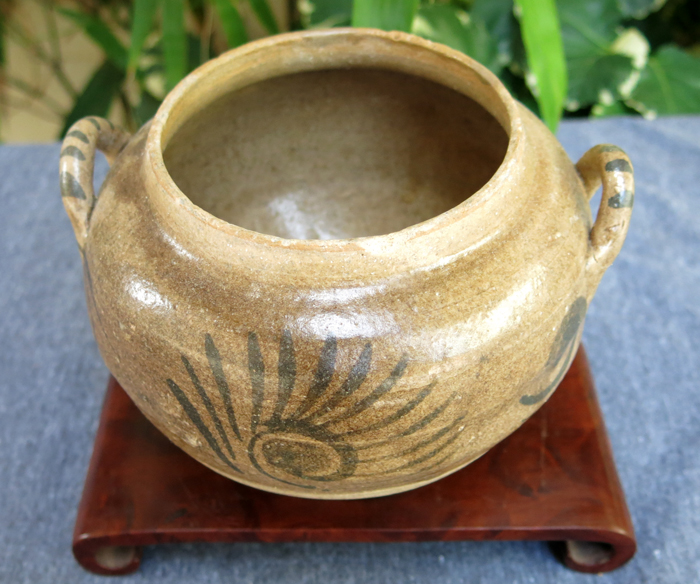  Đồ gốm cổ : Hũ thời Liêu có tai
